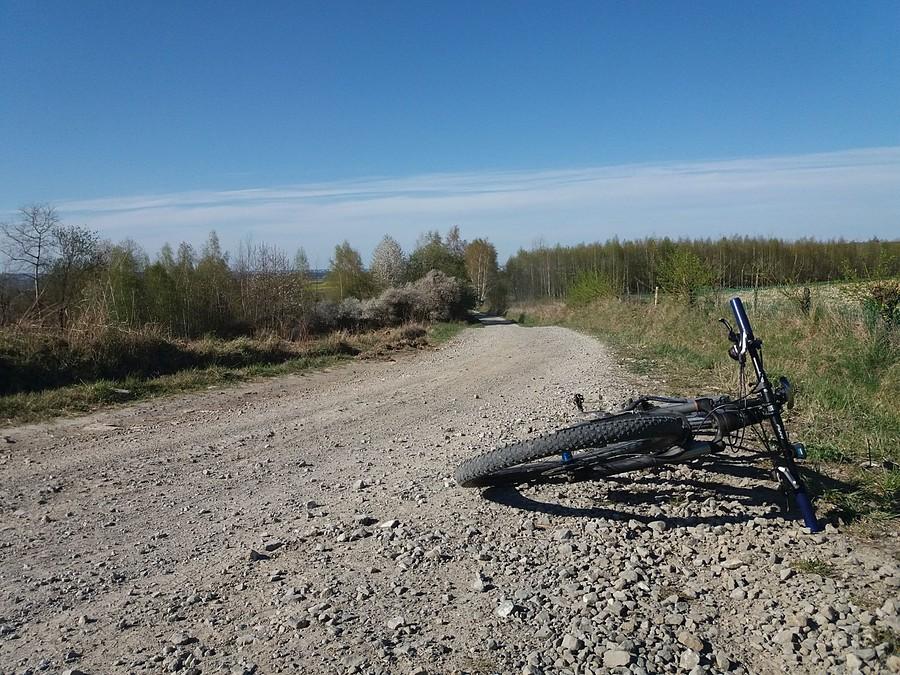 Podjazd na Przylasek.