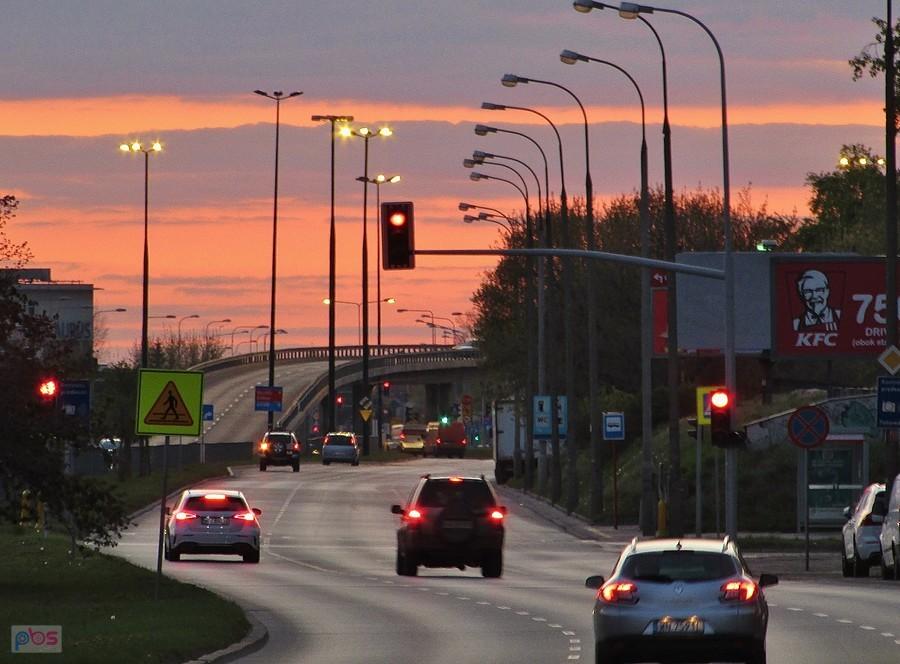 Na Pileckiego w kierunku Puławskiej