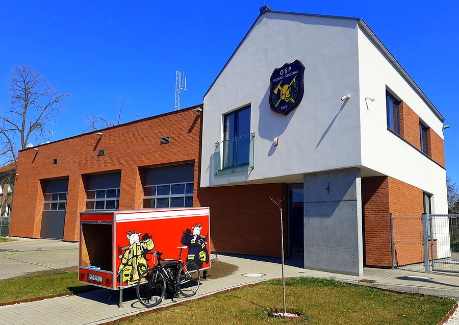 Nowa remiza - OSP Poznań Głuszyna
