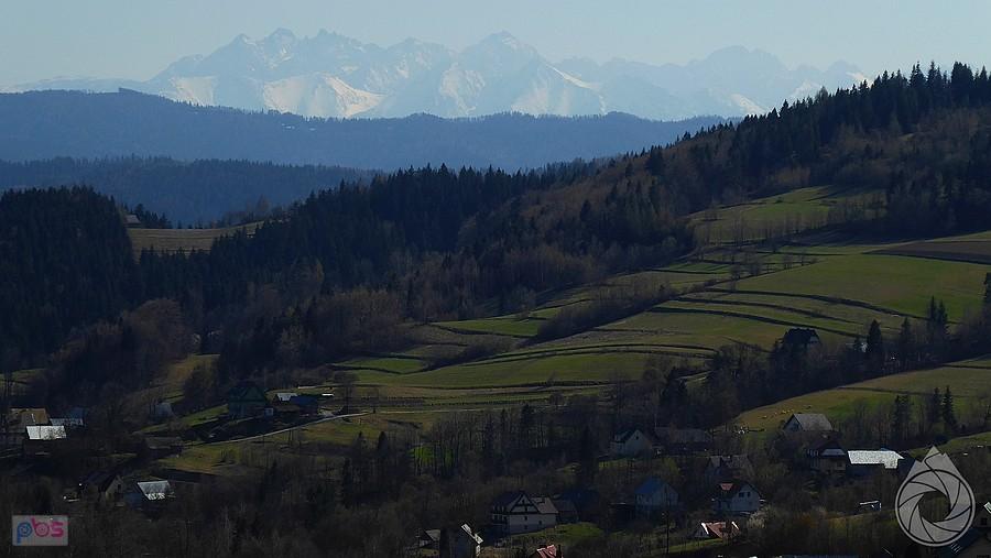 Tatry i Beskid Sądecki spod Przeł.Słopnickiej