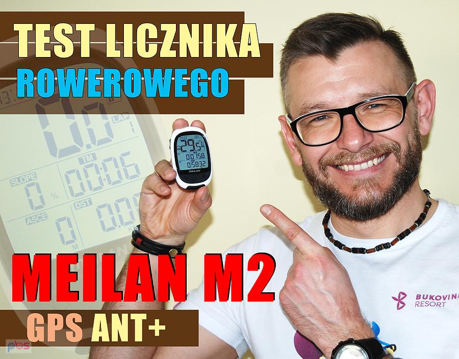 Test licznika Meilan M2 GPS ANT+