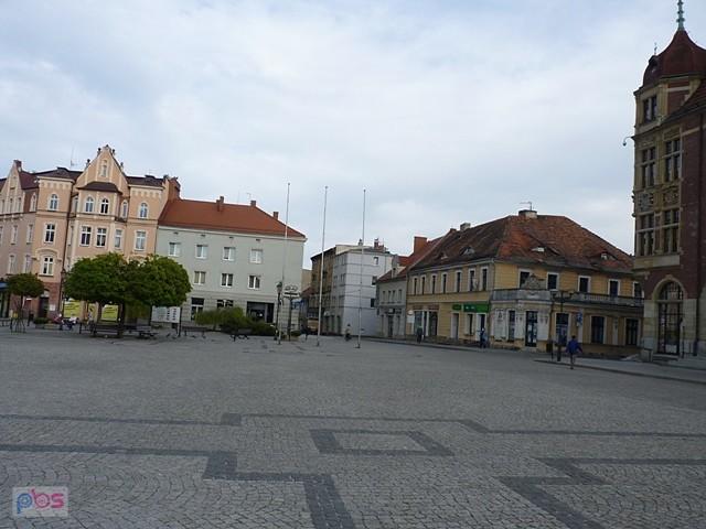 pusto na tarnogórskim rynku