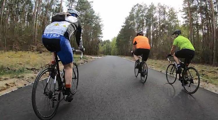 między Straduniem a Smolarnią - nowy asfalt