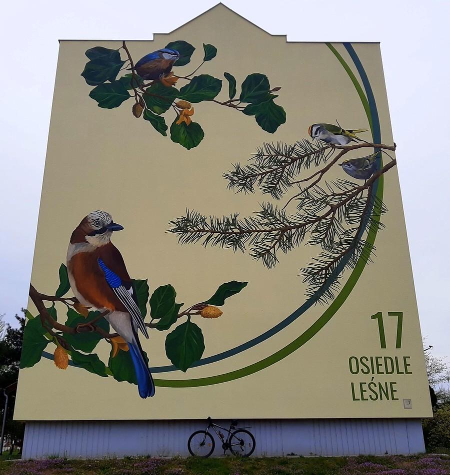 Mural konkret - Koziegłowy