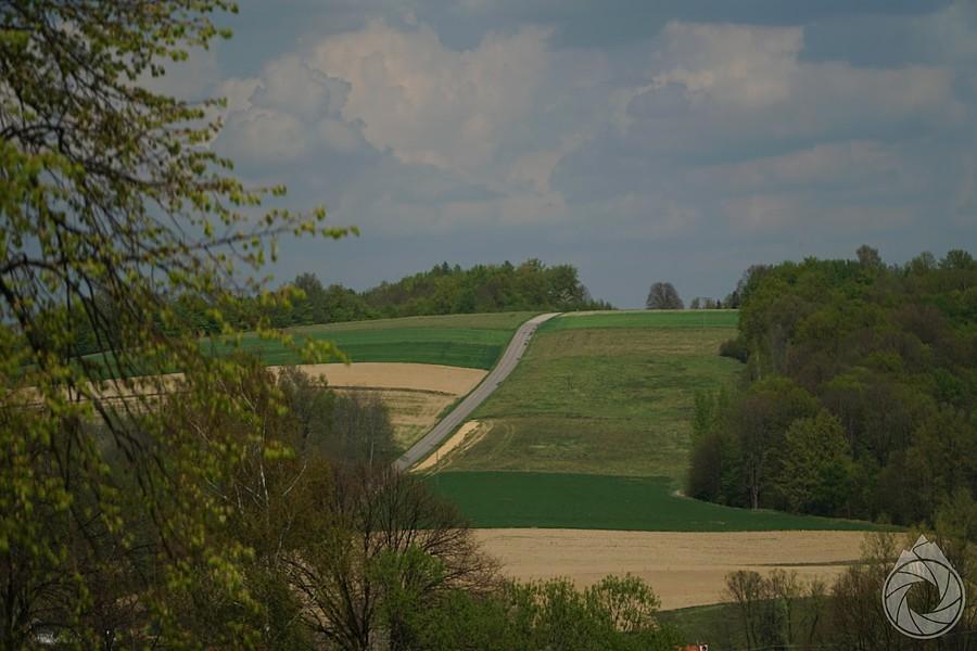 prawie 18% podjazd nad Joniny nie wygląda aż tak źle...