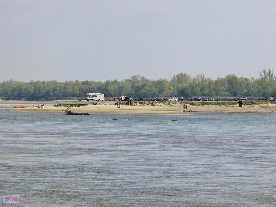 Ostroga wiślana po stronie Góry Kalwarii