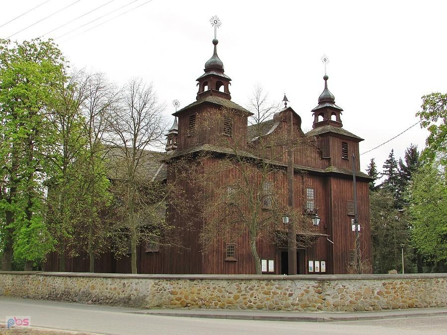 Mariańskie Porzecze - drewniany kościół zbudowany w 1776 r.