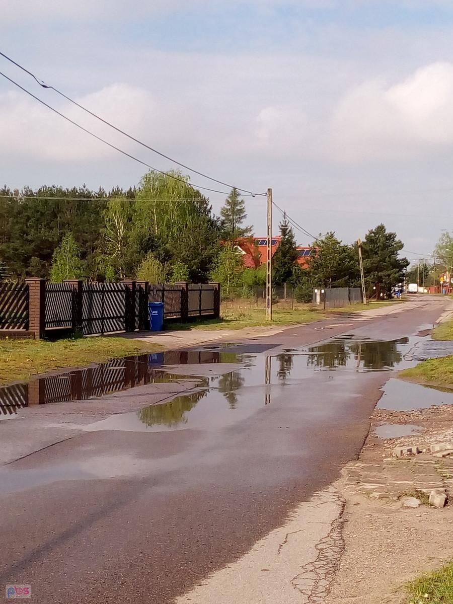 Krajobraz po deszczu