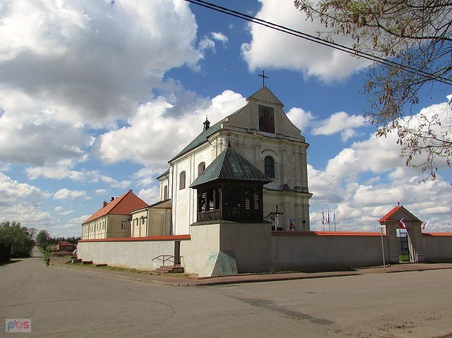 Łęczeszyce - kościół i klasztor
