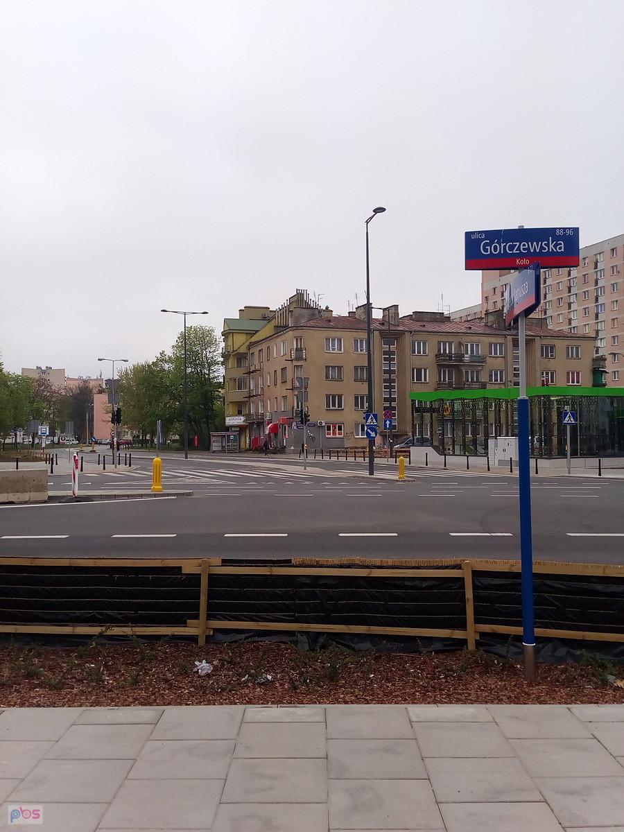 Skrzyżowanie Górczewskiej z Olbrachta
