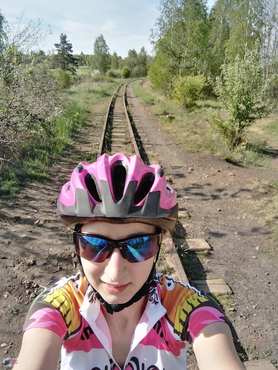 selfie na torach