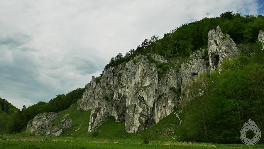 ostatnie skały Ojcowa po drodze
