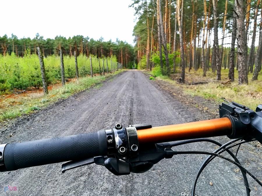 Szutrowa droga, rower i święty spokój