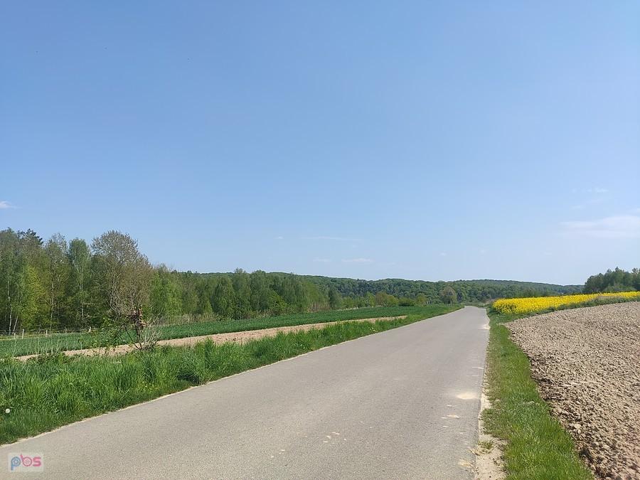 Widok z jednego z podjazdów
