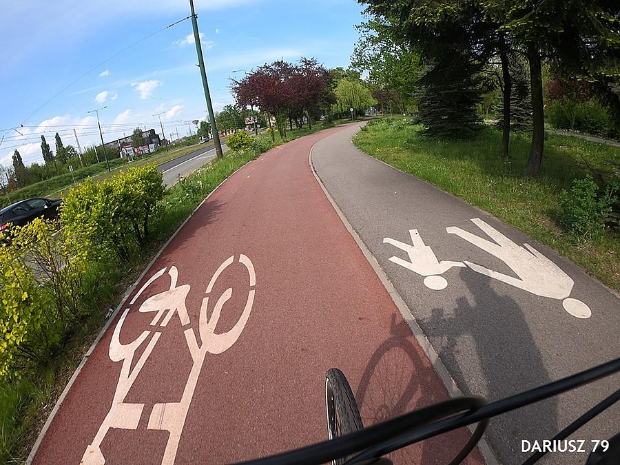 Sosnowiec - Sielec - Droga rowerowa