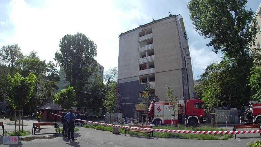 Katastrofa budowlana po sąsiedzku