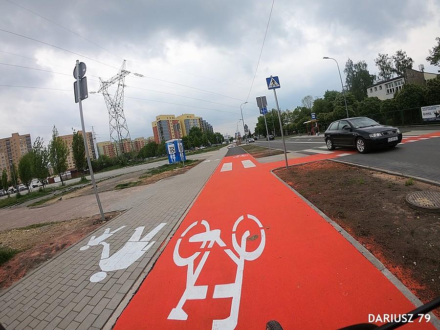 Dąbrowa Górnicza - Gołonóg - Droga rowerowa