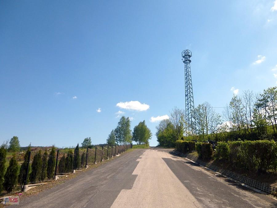 Pierwsze podejście, jeszcze asfaltowe
