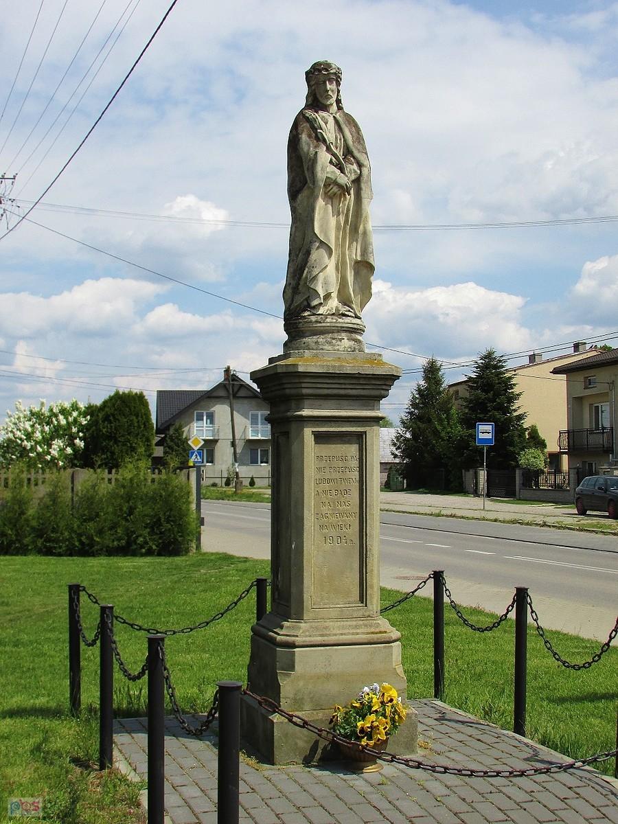 Lisów - Figura Chrystusa z 1904 roku