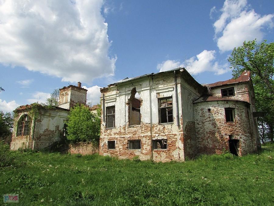 Bartodzieje - dwór od strony parku