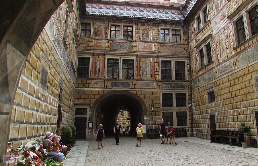 Czwarty dziedzinec zamku
