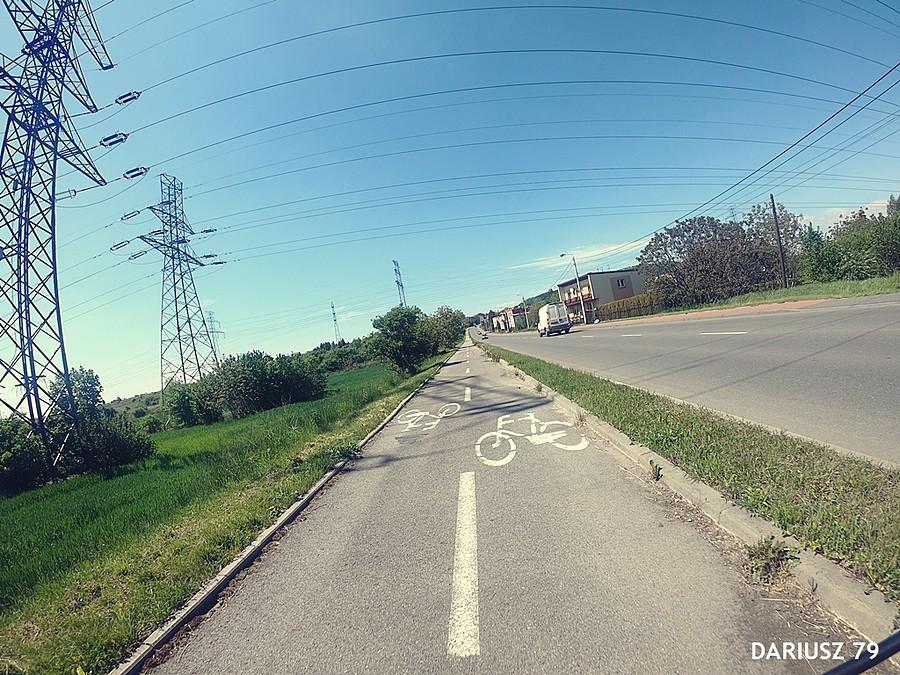 Będzin - Droga rowerowa między Zamkową a Grodźcem