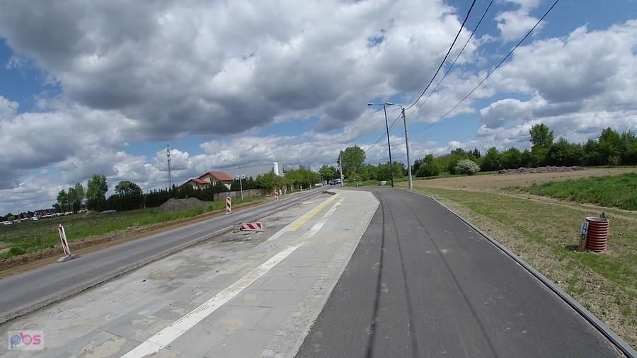 Droga rowerowa jest, ulica w budowie
