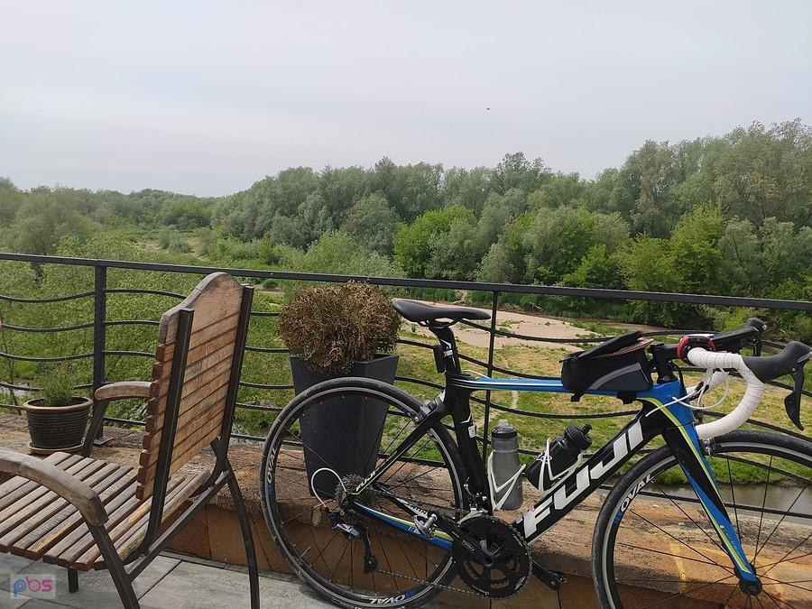 Widok z restauracji nad Wisłę
