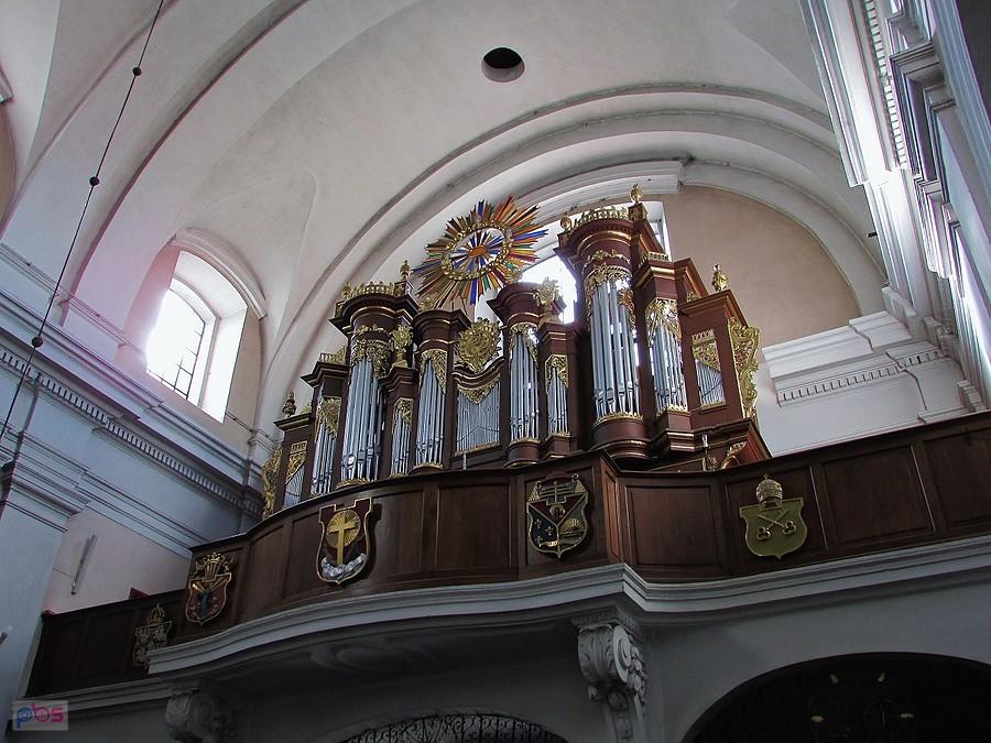 Organy w kościele franciszkanów są dziełem świdnickiej firmy Schlag und Söhne