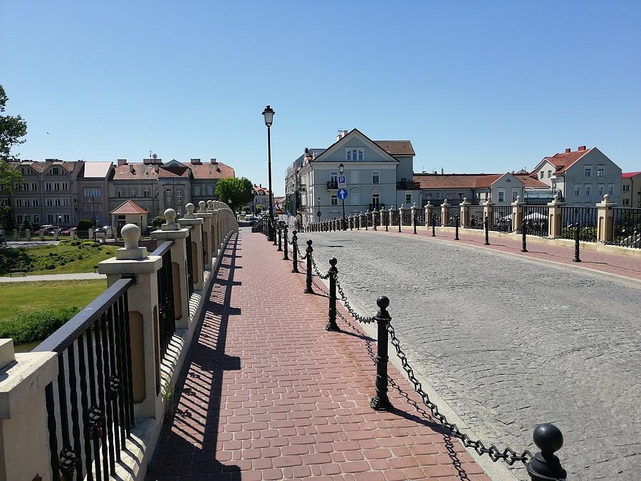 Przejazd przez Wartę w Koninie.