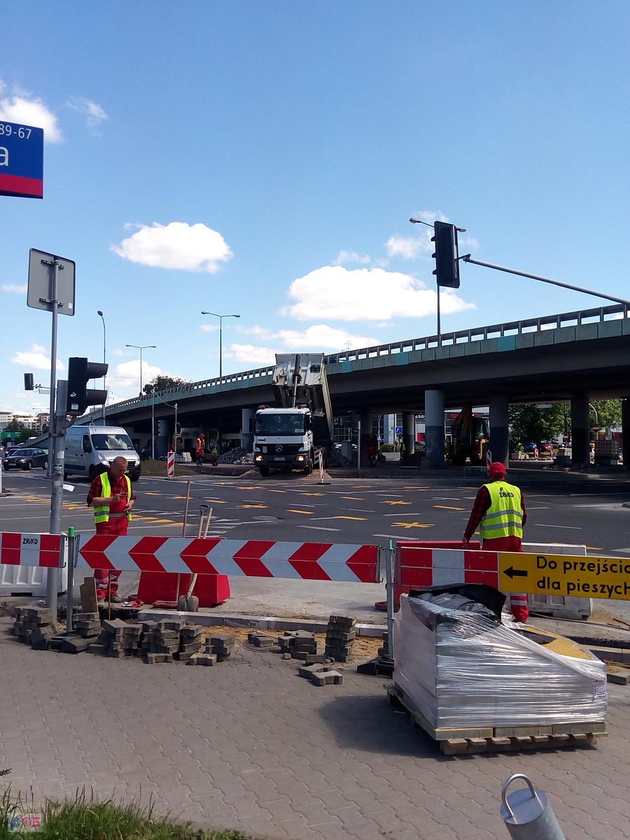 Remont skrzyżowania Górczewskiej z Prymasa