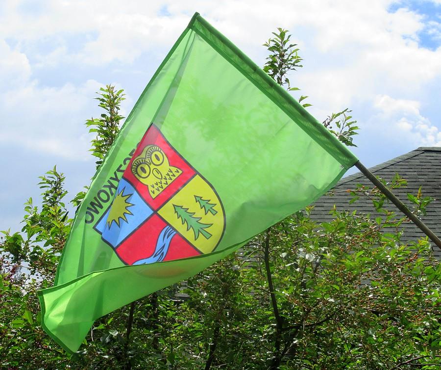 Dumna i jedna z najładniejszych flag - Puszczykowo :)