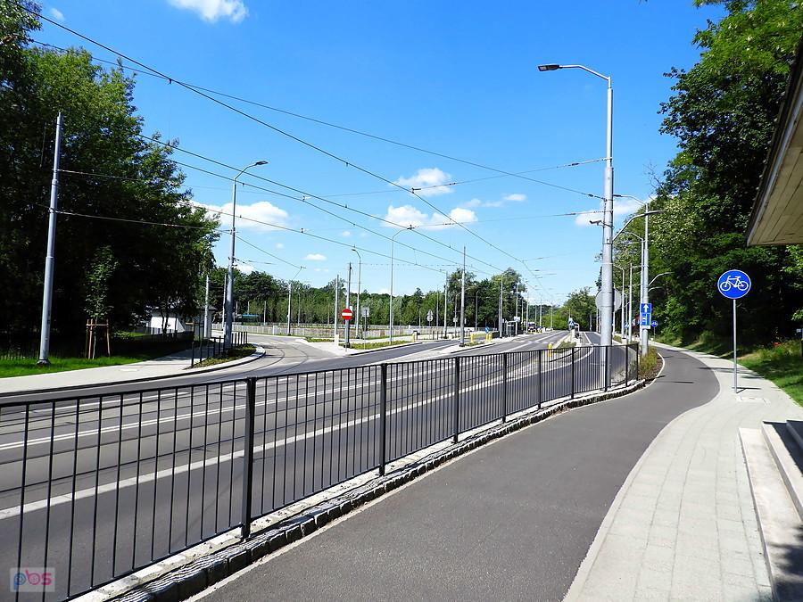 Ulica Arkońska - końcowy tramwaju nr 3.