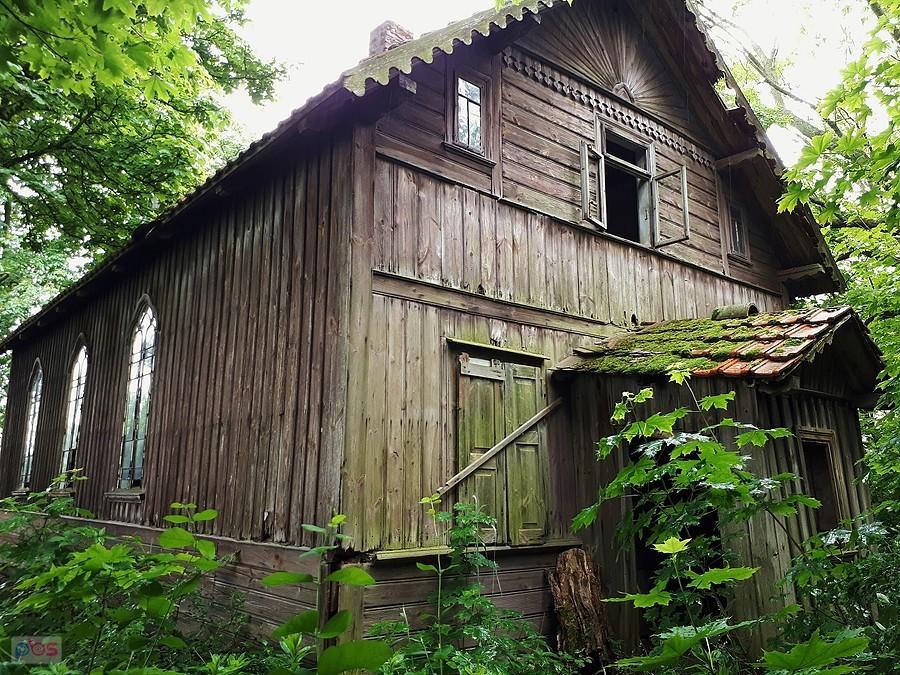 Kaplica w Kamionce od strony wschodniej