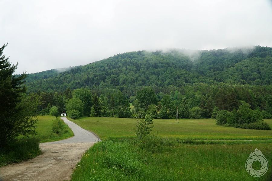 Przeł. nad Bacówką po deszczyku