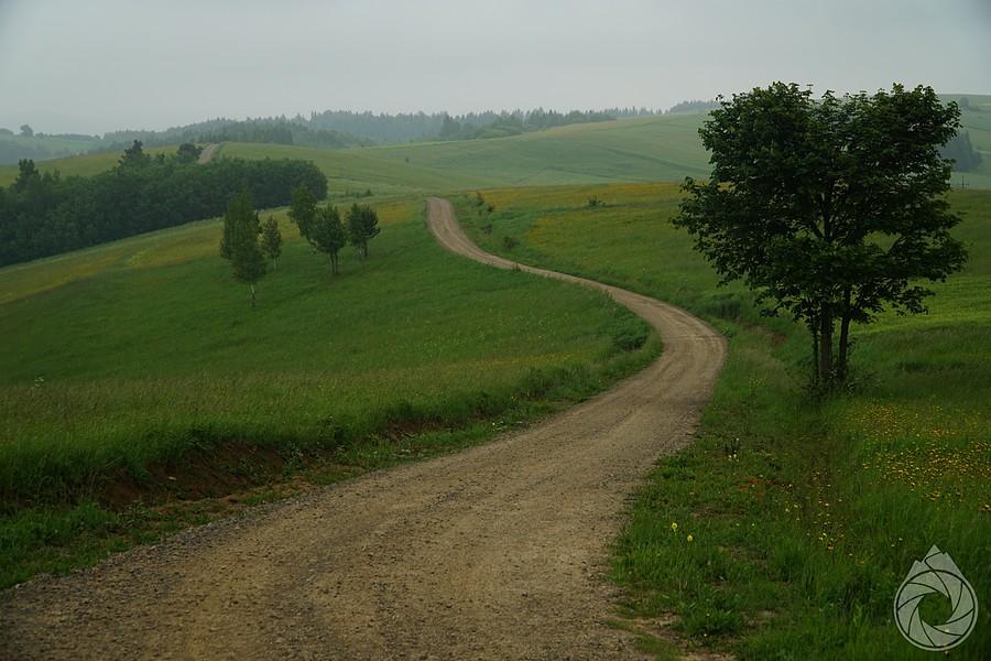 droga wierzchem Walika i Jelenia