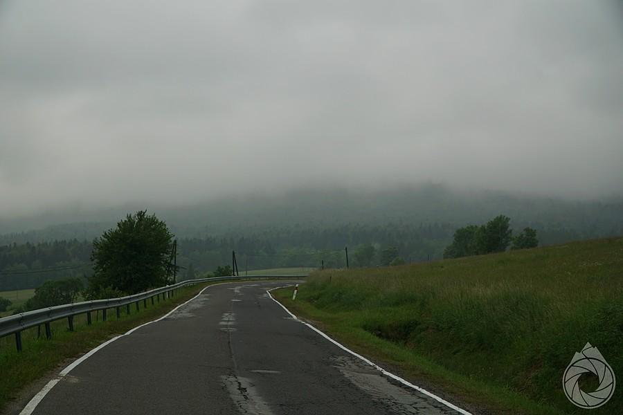 podjazd na Przeł.Hałbowską