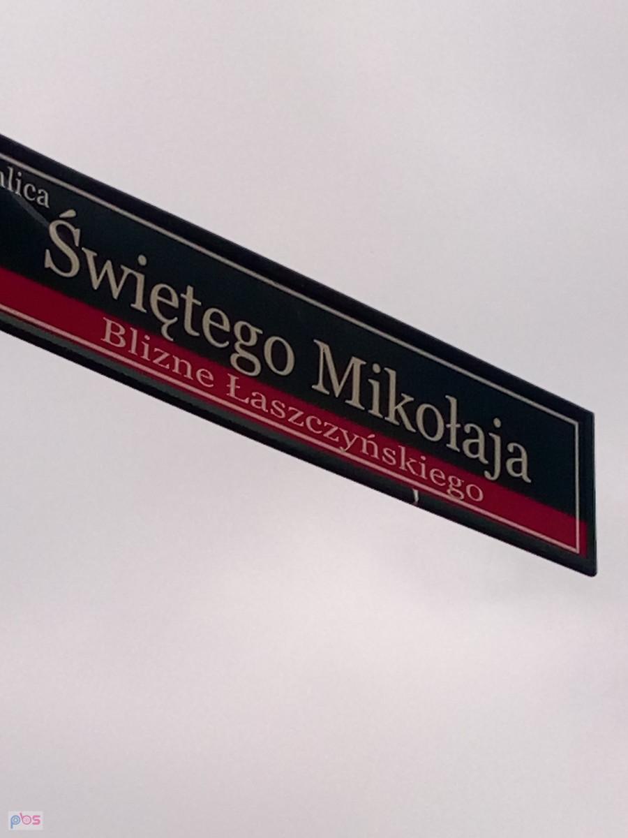Taka sympatyczna nazwa uliczki w Bliznem