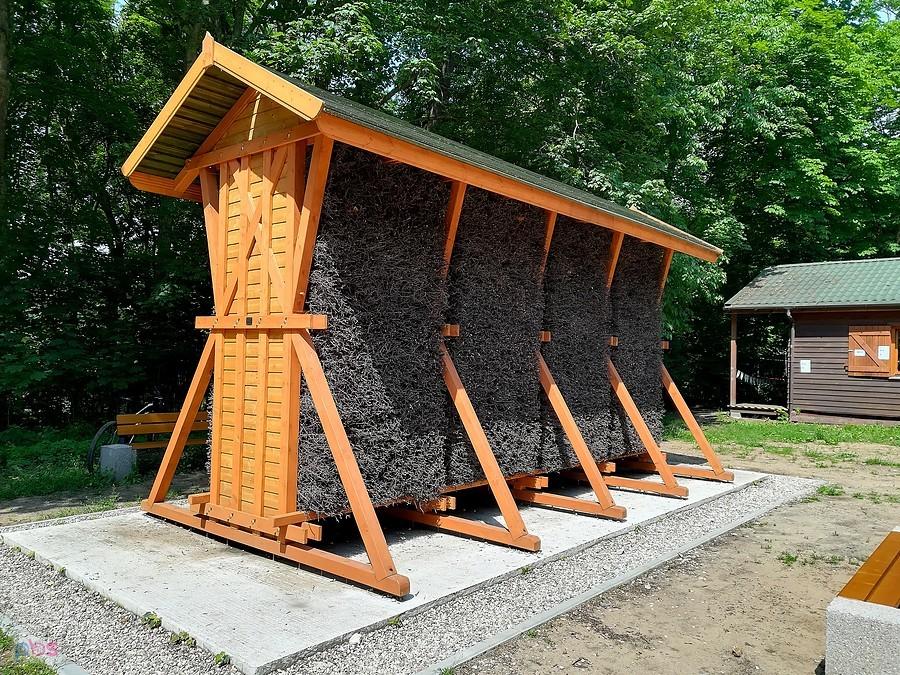 Mini tężnia solankowa na Barbarce