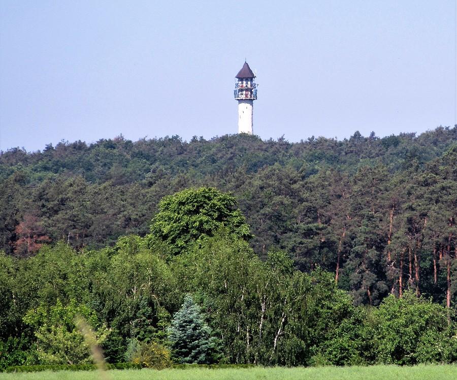 Wieża na Osowej Górze w wersji bezchmurnej