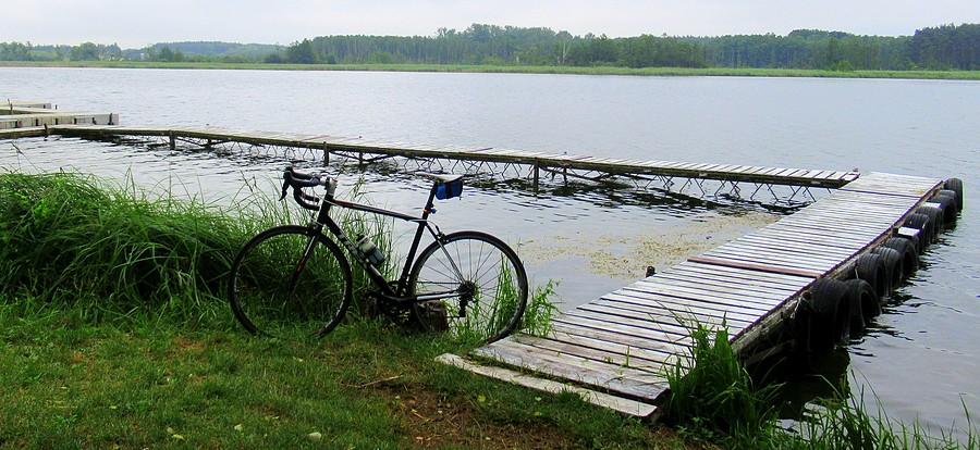 Pomost nad Jeziorem Lusowskim