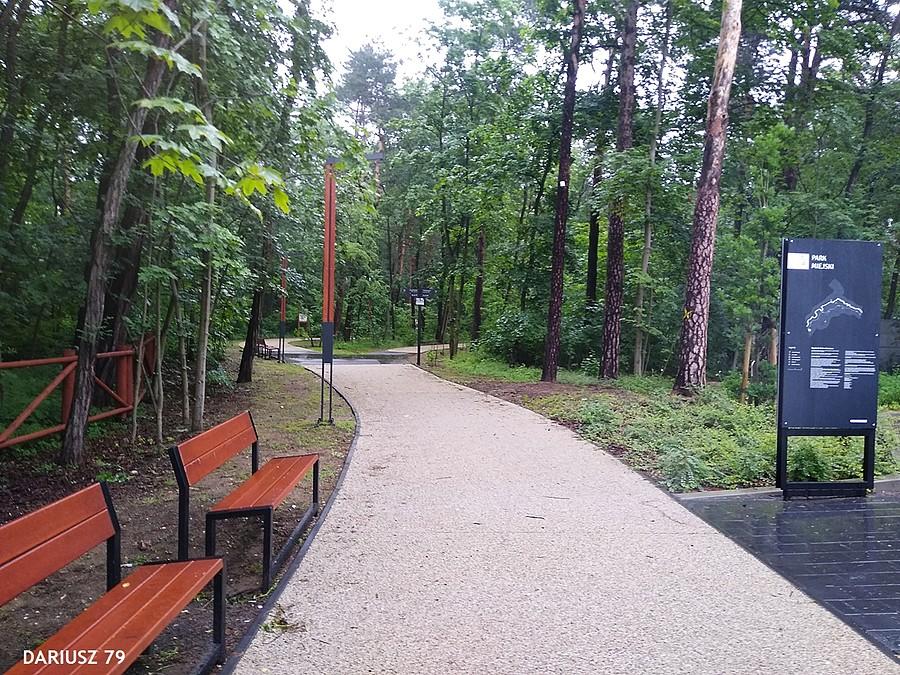 Park miejski w Siewierzu