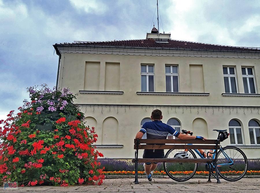 Pauza na rynku w Borku