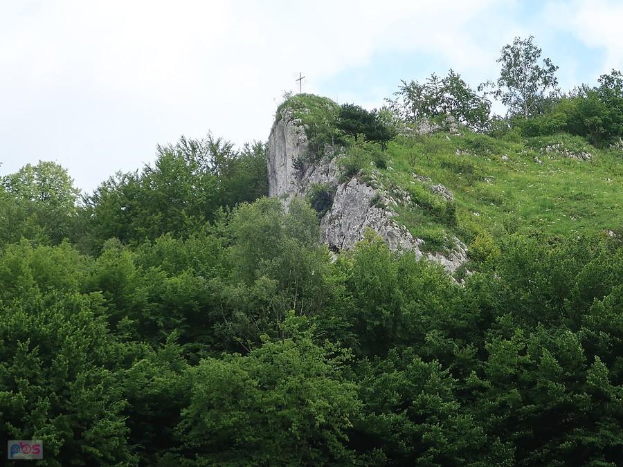 Skała Krzyżowa w Ojcowie