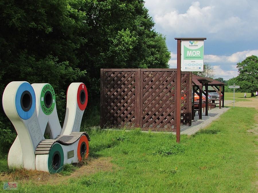 Gnojno - miejsce obsługi rowerzystów na Wschodnim Szlaku Rowerowym Green Velo