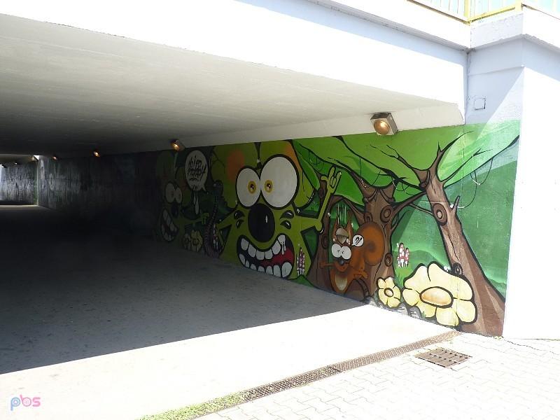 mural pod DTŚ-ką