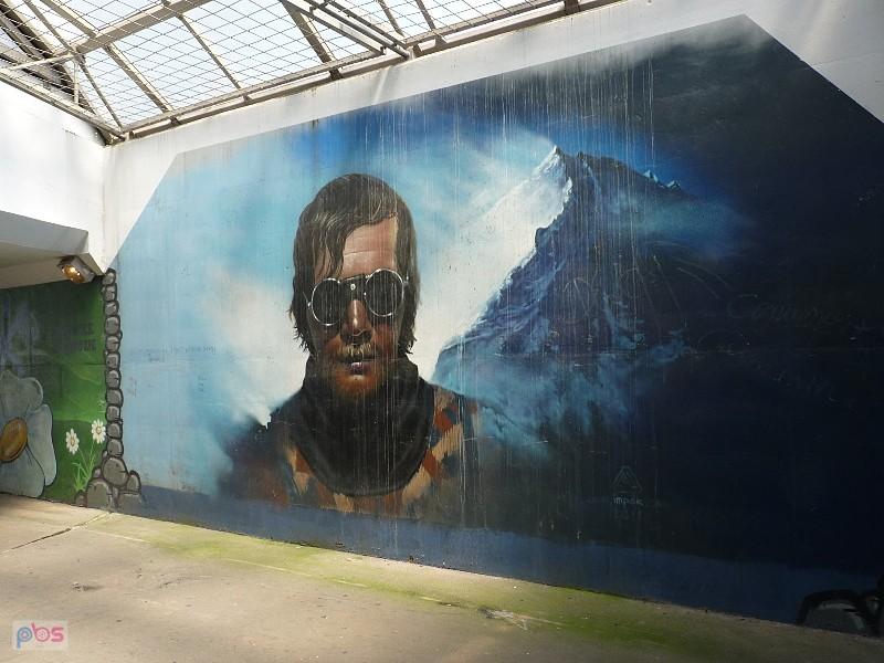 mural pod DTŚ-ką