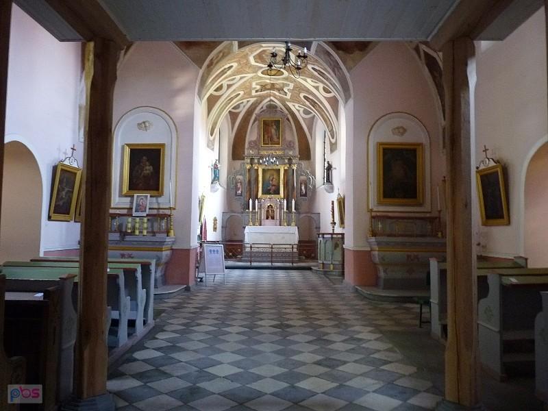 wnętrze Kościoła św. Marcina