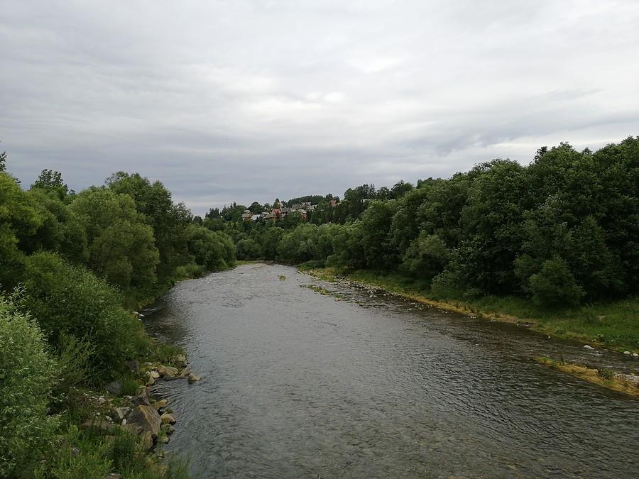 Rzeka Biały Dunajec.