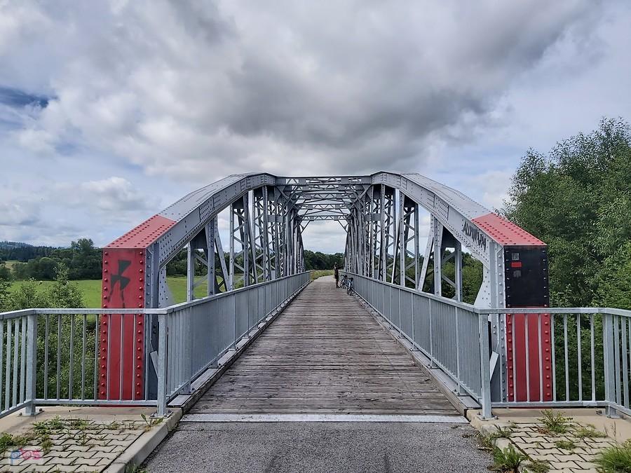 Most na ścieżce dookoła Tatr koło Nowego Targu